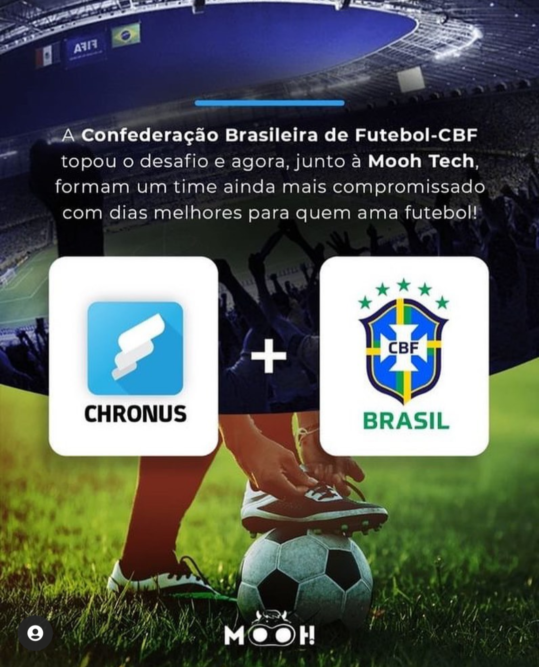 CBF e Mooh!Tech apresentam acreditação profilática na partida da seleção contra o Uruguai