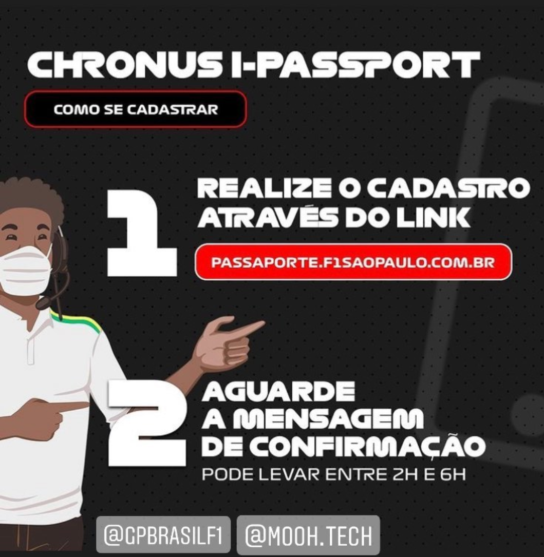 Grande Prêmio de Fórmula 1 de São Paulo terá tecnologia para passaporte da vacinação