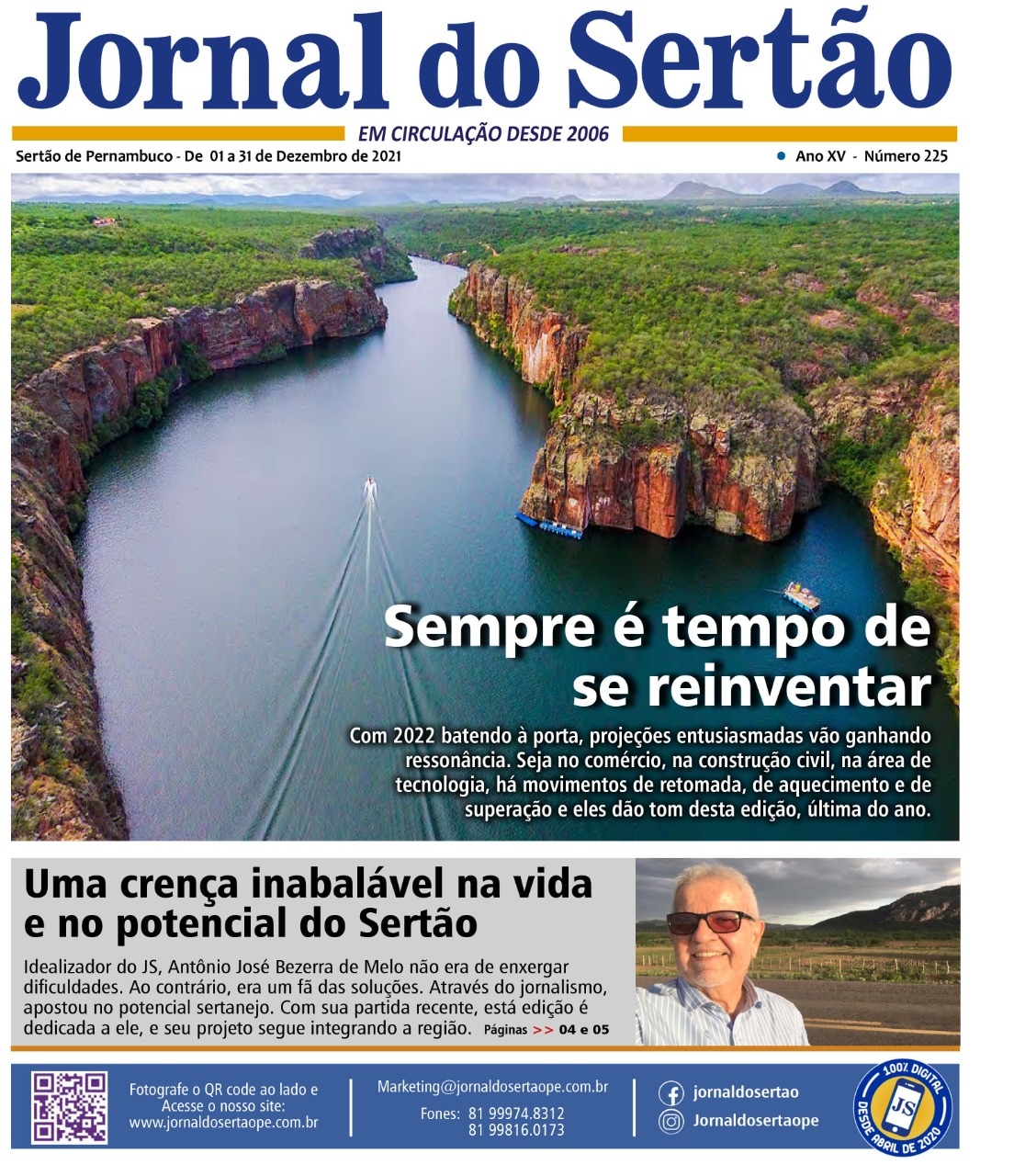 Com 2022 batendo à porta, ainda é tempo de se reinventar