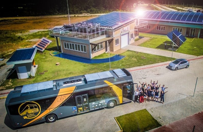 Mobilidade: um ônibus movido à energia solar