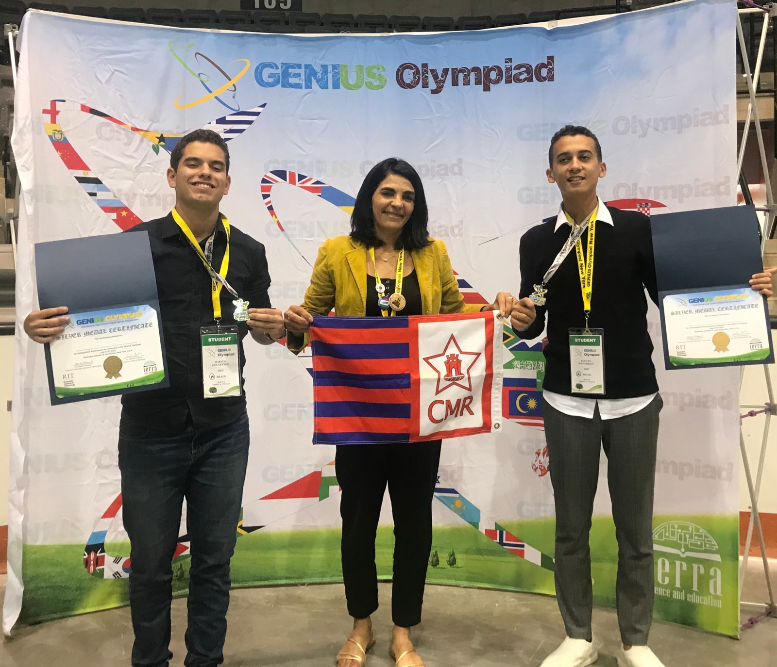 Estudantes do Recife conquistam medalha de prata na Genius Olympiad